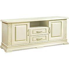 Фото - Тумба ТВ «Верди Классик» П1.0487.0.10, массив дуба, Слоновая кость