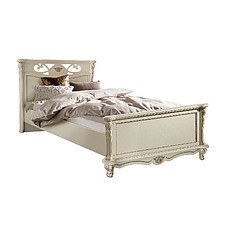 Фото - Кровать одинарная «Алези» с высоким изножьем