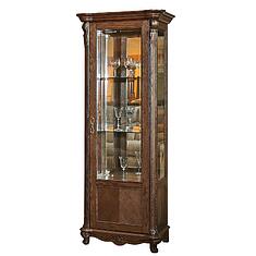 Фото - Шкаф-витрина «Алези» П1.350.0.08 (П350.08), ДСП+шпон, Табак