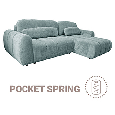 Фото - Угловой диван «Баббл» (2ML/R.8MR/L)