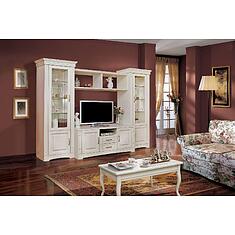 Фото - Набор корпусной мебели «Верди Классик» П1.0487.0.1Н, массив дуба, Слоновая кость