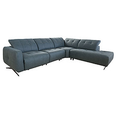 Фото - Угловой диван «Кенни» (4R.90.150.15EL), ткань, 23 группа, без механизма