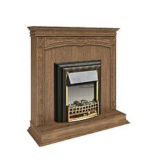Фото - Портал для камина «Верди Классик» П1.0487.0.24, Дуб рустикаль
