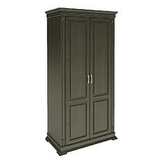 Фото - Шкаф для одежды 2д «Верди Классик» П3.0487.1.26, массив дуба, Венге