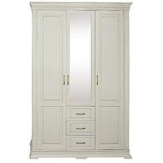 Фото - Шкаф для одежды 3д «Верди Классик» П3.0487.1.25, массив дуба, Слоновая кость