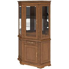 Фото - Шкаф комбинированный угловой «Верди Классик» П1.0487.0.18-01, массив дуба, Черешня