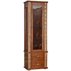 Фото - Шкаф с витриной «Тунис» П6.343.0.19-01 (П343.19Ш)