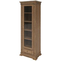 Фото - Шкаф «Верди Классик» П1.0487.0.26, массив дуба, Дуб рустикаль