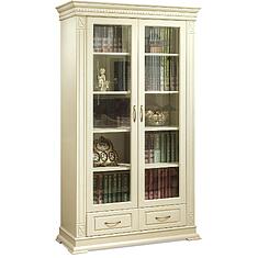 Фото - Шкаф 2д «Верди Классик» П1.0487.0.27, массив дуба, Слоновая кость