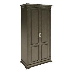 Фото - Шкаф для одежды 2д «Верди Классик» П1.0487.0.36, массив дуба, Венге