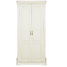 Фото - Шкаф для одежды 2д «Верди Классик» П1.0487.0.37, массив дуба, Слоновая кость