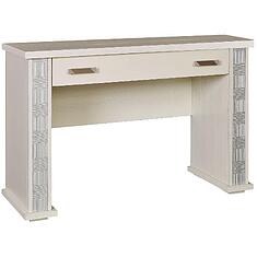 Фото - Стол туалетный «Тунис» П6.343.1.07 (П344.07), ДСП+шпон, Слоновая кость с серебром