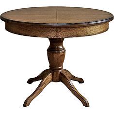 Фото - Стол «Верди» П4.487.4.03 (317.01), массив дуба, Дуб рустикаль с патинированием