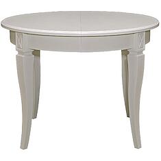 Фото - Стол обеденный «Верди» П4.487.4.09 (П323.09), массив дуба, Слоновая кость