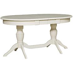 Фото - Стол обеденный «Верди» П4.487.4.14 (П106.08-01), массив дуба, Слоновая кость