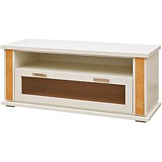 Фото - Тумба под ТВ «Тунис» П6.343.0.15 (П343.15Ш), Слоновая кость с золочением