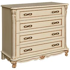 Фото - Комод «Алези» П1.350.1.22 (П349.04), Слоновая кость с золочением