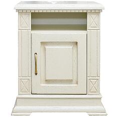 Фото - Тумба прикроватная «Верди Классик» П3.0487.1.03, массив дуба, Слоновая кость