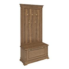 Фото - Тумба с вешалкой «Верди Классик» П3.0487.3.06, массив дуба, Дуб рустикаль