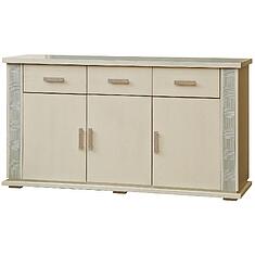 Фото - Тумба «Тунис» П6.343.0.09 (П343.09Ш), Слоновая кость с серебром