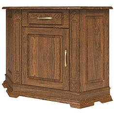 Фото - Тумба угловая «Верди Классик» П1.0487.0.01-01, массив дуба, Черешня