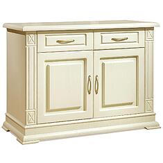 Фото - Тумба «Верди Классик» П1.0487.0.02, массив дуба, Слоновая кость