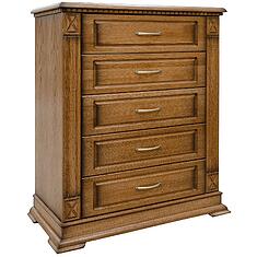 Фото - Тумба «Верди Классик» П3.0487.1.37, массив дуба, Дуб рустикаль с патинированием