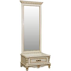 Фото - Зеркало напольное «Алези» П1.350.0.15 (П350.15), Слоновая кость с золочением