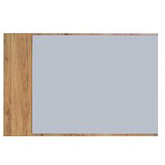 Фото - Зеркало настенное «Фактура» П051.401, Дуб Кантри золотой + Оникс