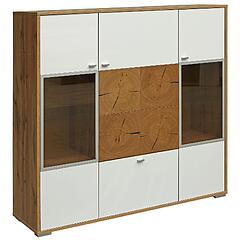 Шкаф с витриной «Гелиос» П550.02