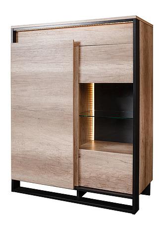 Тумба с витриной «Каньон» П561.09-1