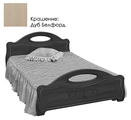 Кровать «Александра» П251.54/П251.54м (дуб Белфорд)