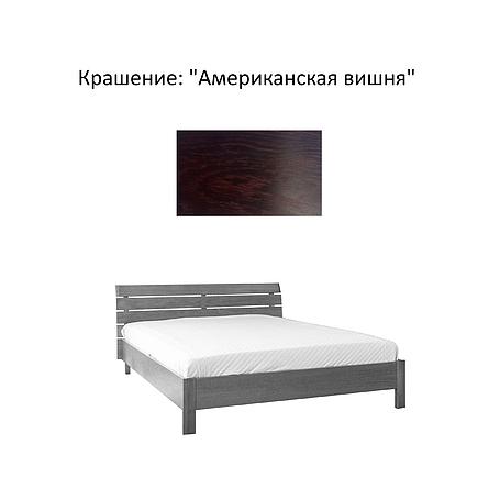 Кровать двойная 2-16 «Лайма 6012» БМ661 - Американская вишня
