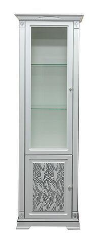 Шкаф с витриной "Мартина 1.1 3Д" П573.01-1 3Д
