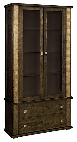 Шкаф с витриной «Тунис» П343.20Ш