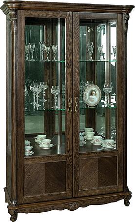 Шкаф с витриной «Алези 2» П350.19