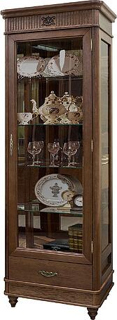 Шкаф с витриной «Юстина 2371» БМ690