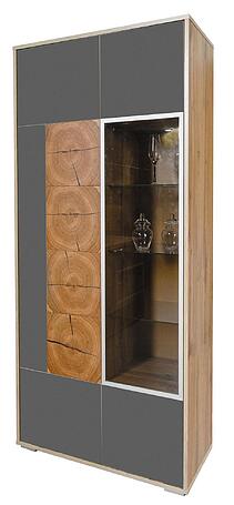 Шкаф с витриной «Гелиос» П550.01-01