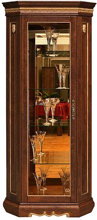 Шкаф с витриной «Милана 10» П265.10-01