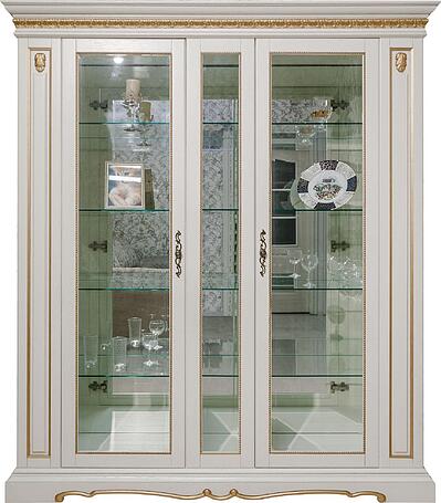 Шкаф с витриной «Милана 11» П265.11