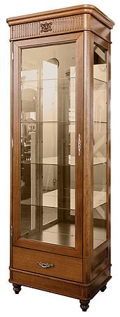 Шкаф с витриной «Юстина 2371-01» БМ690