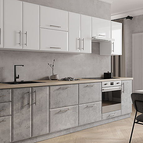 Кухни из готовых модулей