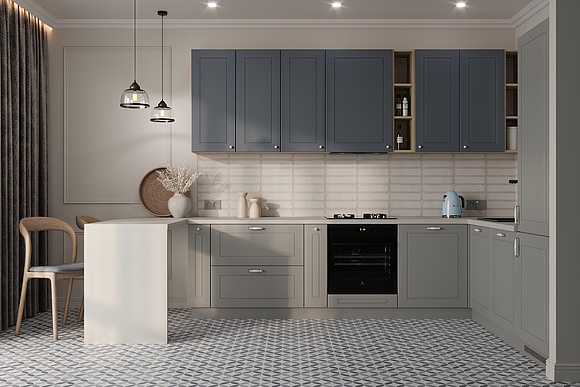 Кухня «Алегра Лайт» (Allegro_fin_01.jpg) Кухня «Алегра Лайт»