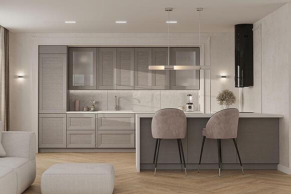 Кухня «Виола Лайт 1» П8.1549