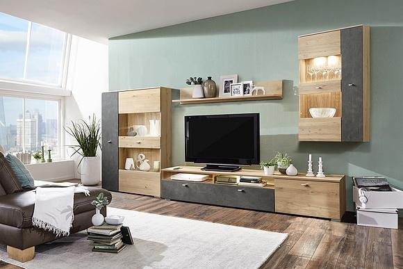 Гостиная «Тренд» #1 (Trend-P578-03-P578-31-P578-40-P578-11_dub_natural_Roxy_antracit_seriy-.jpg) Гостиная «Тренд» #1