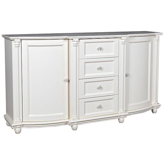 Тумба 3д «Валенсия Классик» П3.0589.0.05, Основной материал: массив березы, Цвет: Античная темпера (4J4A0098-2.jpg) Тумба 3д «Валенсия Классик» П3.0589.0.05