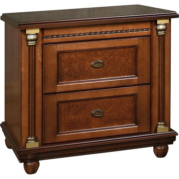 Тумба прикроватная «Валенсия Классик» П3.0589.1.12, Цвет: Каштан (4J4A0211-2.jpg) Тумба прикроватная «Валенсия Классик» П3.0589.1.12