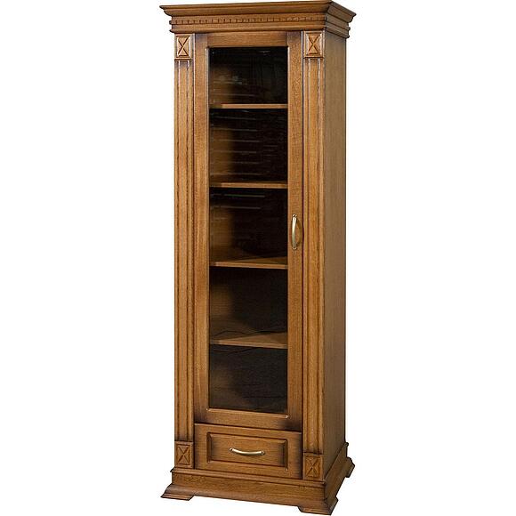 Шкаф «Верди Классик» П1.0487.0.26-01, Основной материал: массив дуба, Цвет: Дуб рустикаль с патинированием (4J4A7578-kopiya-1-1.jpg) Шкаф «Верди Классик» П1.0487.0.26-01