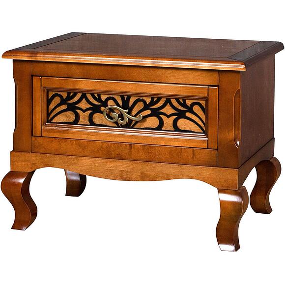 Тумба прикроватная «Видана Люкс» П445.04-1 (уценка), Цвет: Коньяк (4J4A9898-2-1_-1.jpg) Тумба прикроватная «Видана Люкс» П445.04-1 (уценка)