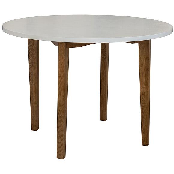 Стол обеденный «Дионис» П8.930.4.01 - Только онлайн, Основной материал: массив дуба, Цвет: Слоновая кость+рустикаль (6T3A5049_.jpg) Стол обеденный «Дионис» П8.930.4.01 - Только онлайн